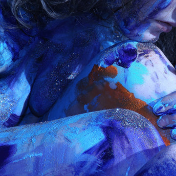 “Blue 1” Skin as Canvas Series
