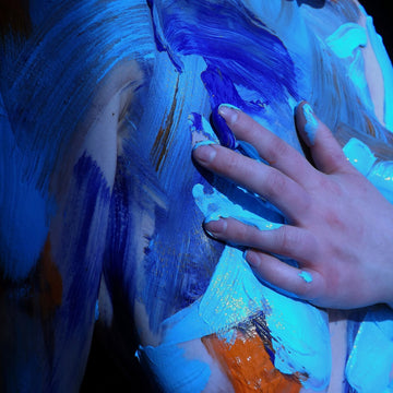 “Blue 2” Skin as Canvas Series