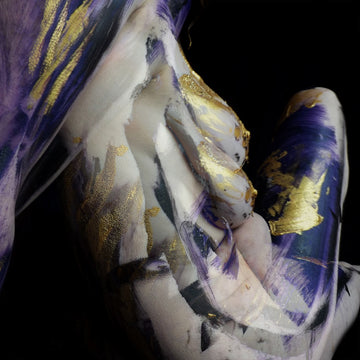 “Purple 1” Skin as Canvas Series