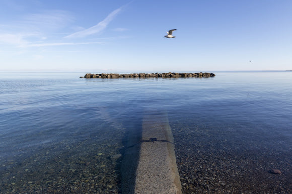 Beach rock barrier No2