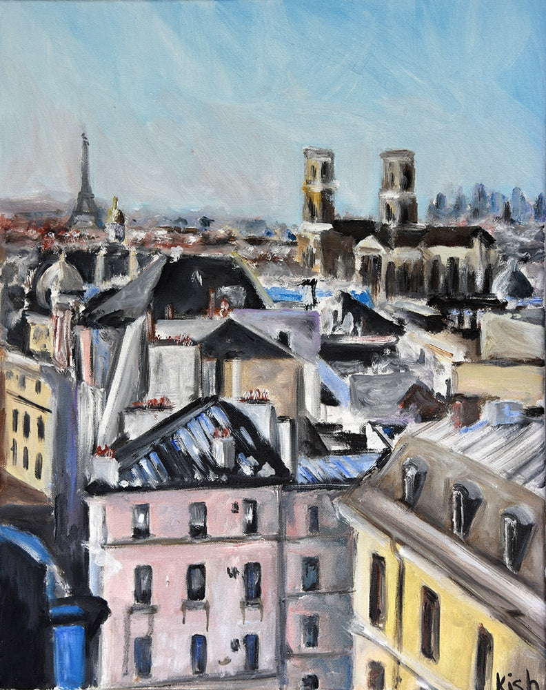Paris Rooftops | helloart