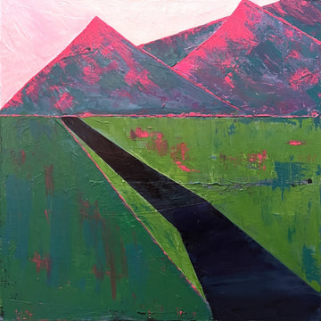 A Pink Mountain Starts Your Journey