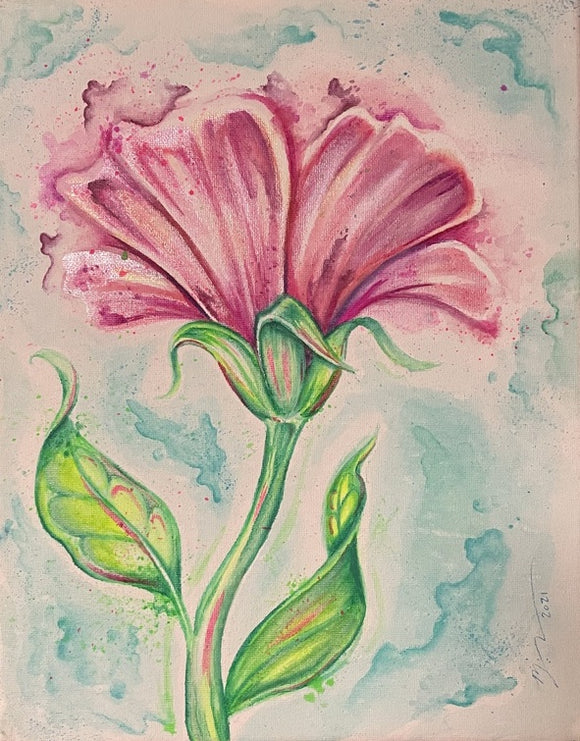 Flowing floral