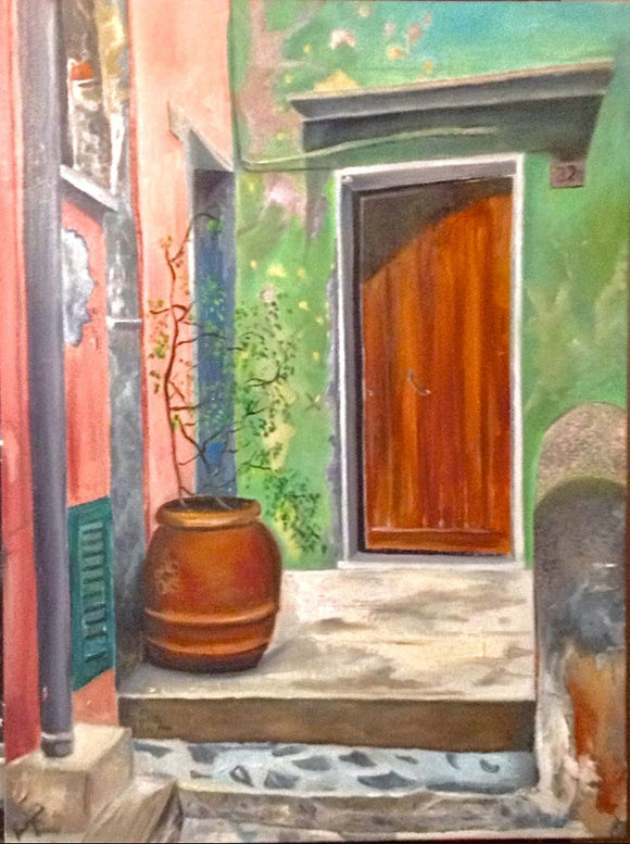 Courtyard in Cinque Terre