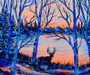 The Deer Glows in the Night-1