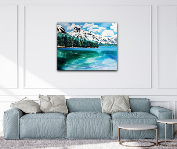 "The Scenic Beauty of Emerald Lake"