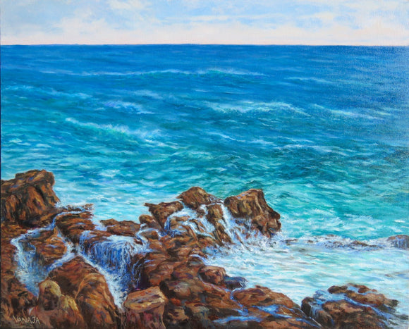 Crashing Over the Rocks