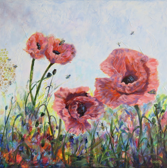 Poppy Banquet for Bees