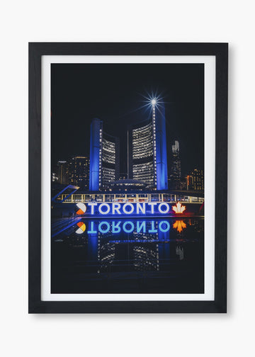 Toronto Sign at Night