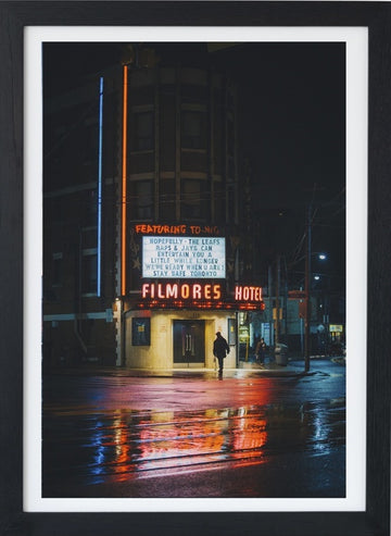 Filmore's Hotel in the Rain