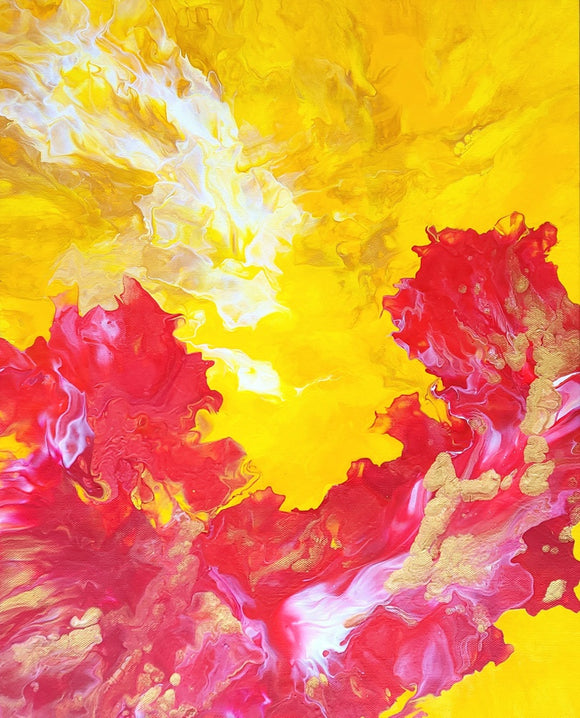 Flowers Dancing in the Sunshine