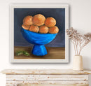 "Ordinary Days" Still Life wit Fruit Bowl of Oranges-3