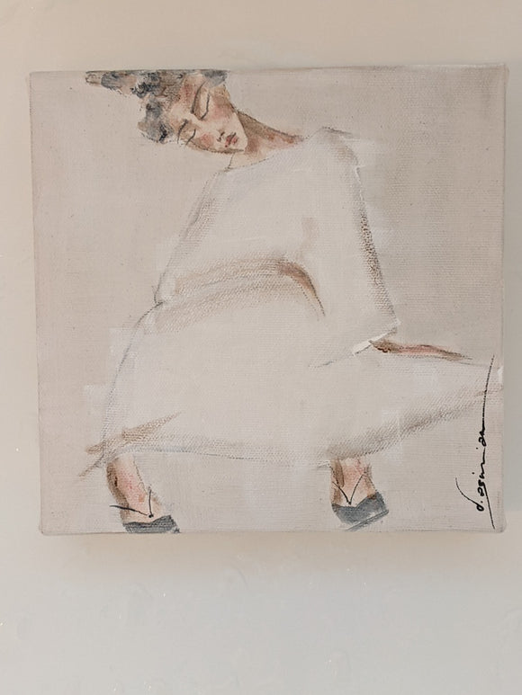 relaxed pose - meditation series