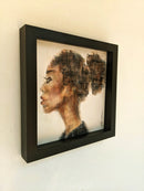 hair tied back - profile series-2