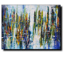 Colourful City on lake-2