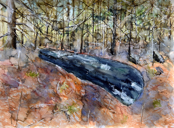 Wooden Canoe, Theodolite Lake