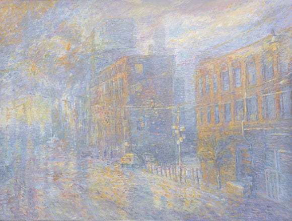 King street after rain