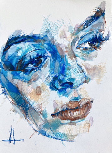 Untitled Portrait (blue)