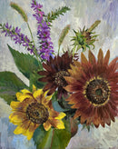 Sunflowers and Blazing Star-1