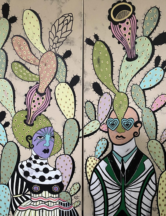 A prickly pear world