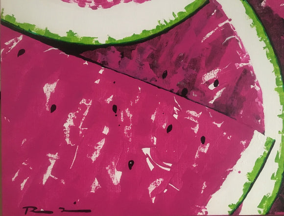 A Splash of Color:  Watermelon
