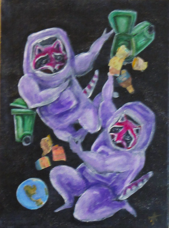 Raccoons in Space