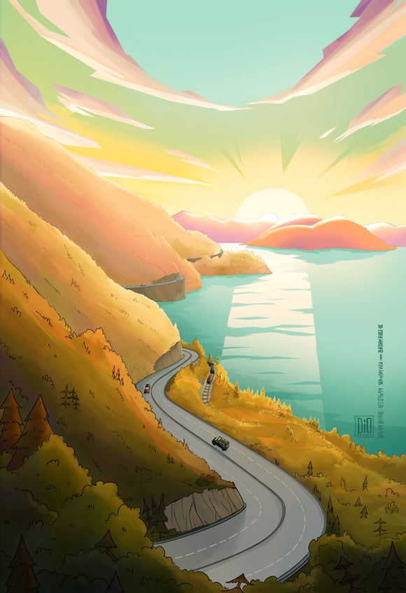 Sunrise at Sea To Sky