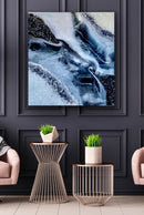 “Darkest” resin geode-2