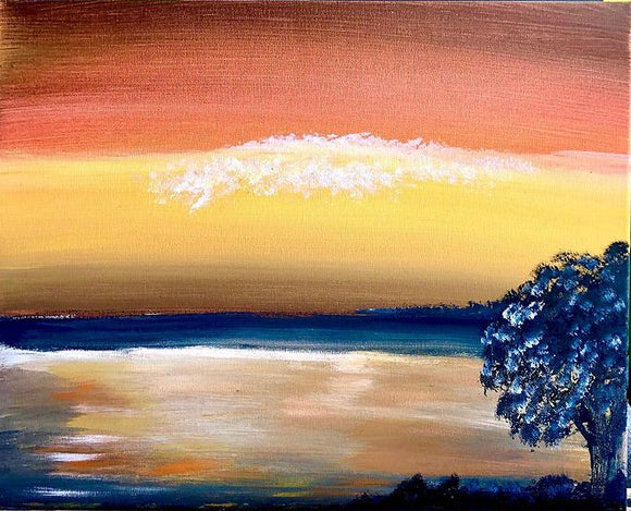 Let’s wait for the sunset