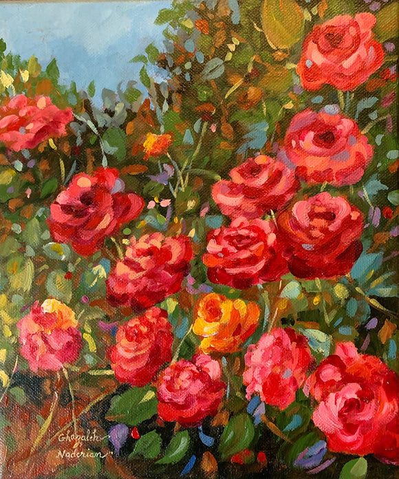 Garden of Rose Flowers