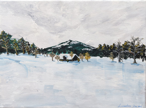 Mt. Douglas in December