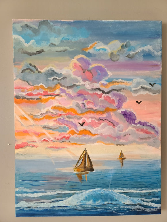 Colorful sky