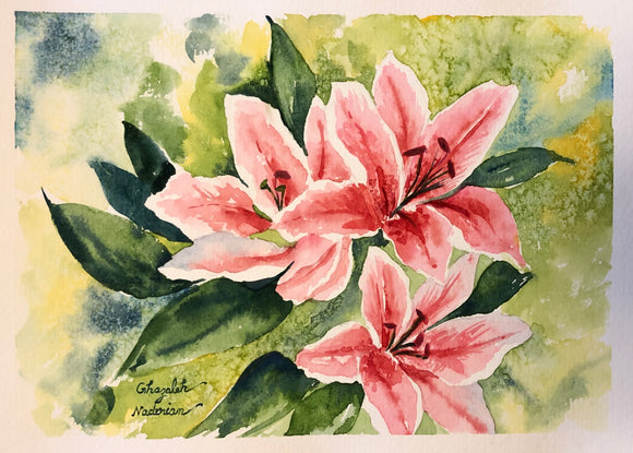 Pink Lilium