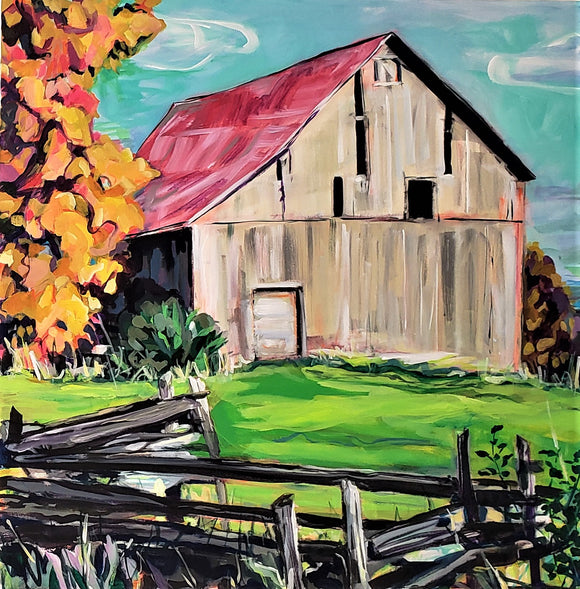 Barn up Close