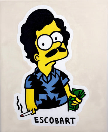 ESCOBART 🌴 Pablo Escobar x Bart Simpson