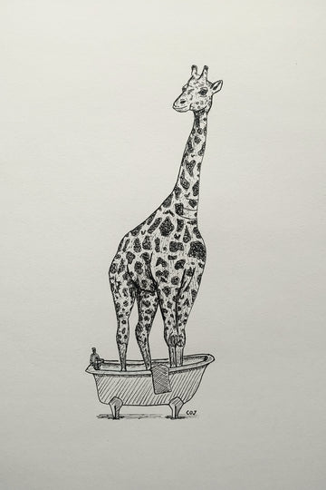 Giraffe in Bath