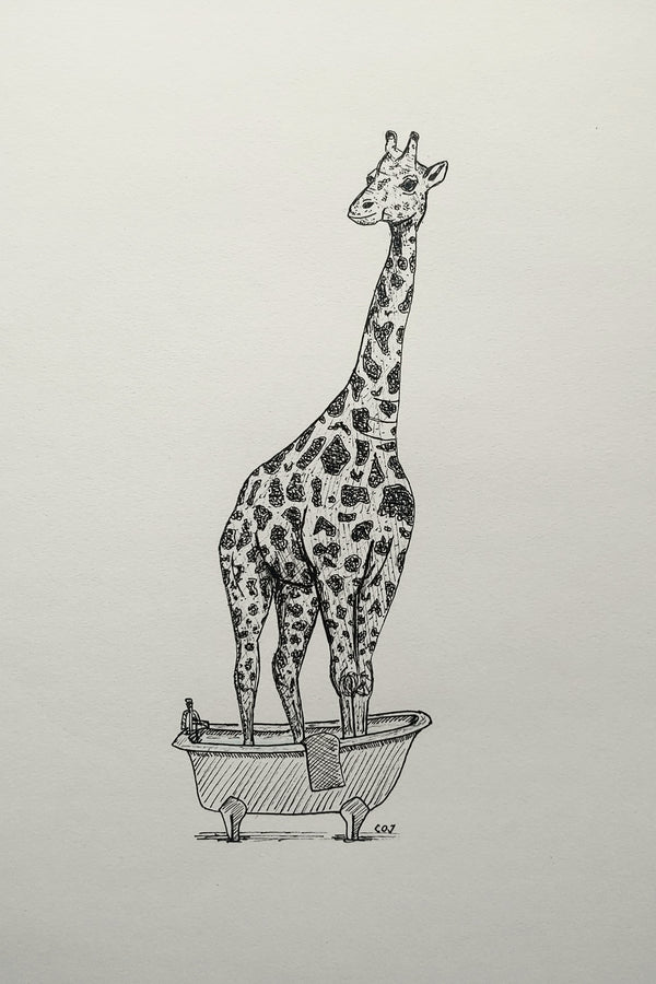 Giraffe in Bath