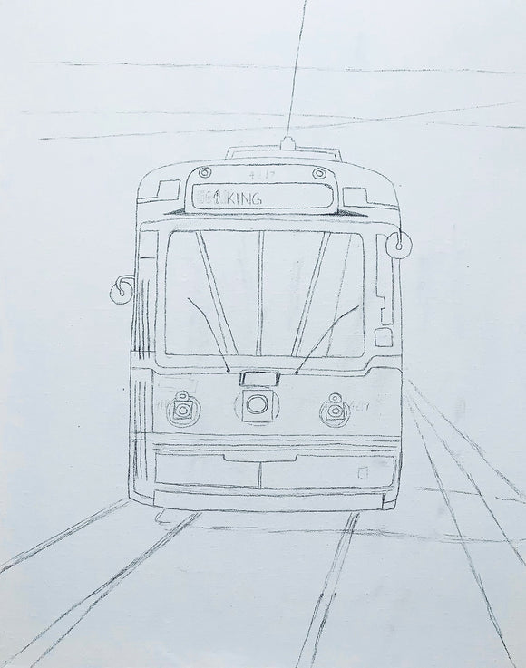 RETRO TTC STREETCAR - Toronto ❤️