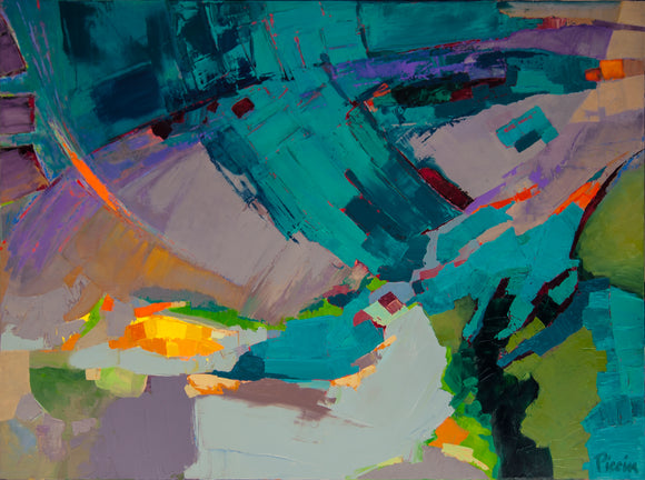 AERIAL IN TURQUOISE