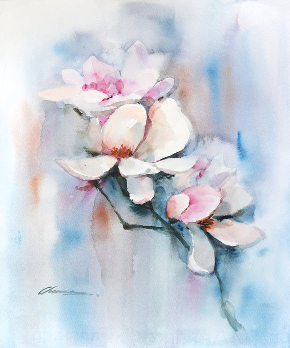 White magnolia