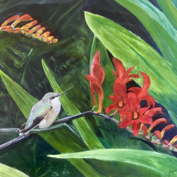 Hummer at rest