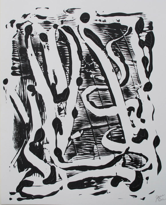 Mono Print #2 Untitiled