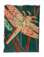 Dragonfly3 lino print