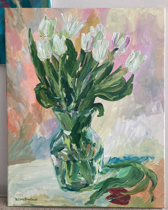 White Tulips