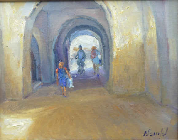 Ruelle ocre