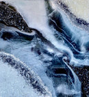 “Darkest” resin geode-1