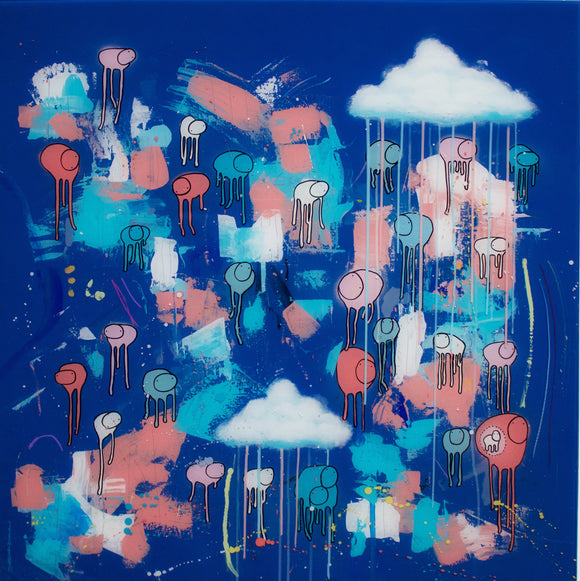 RAINING COWS, "Blue Echo"