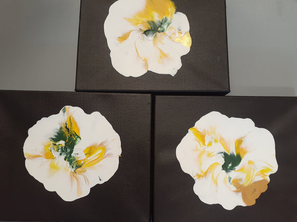 white flowers
