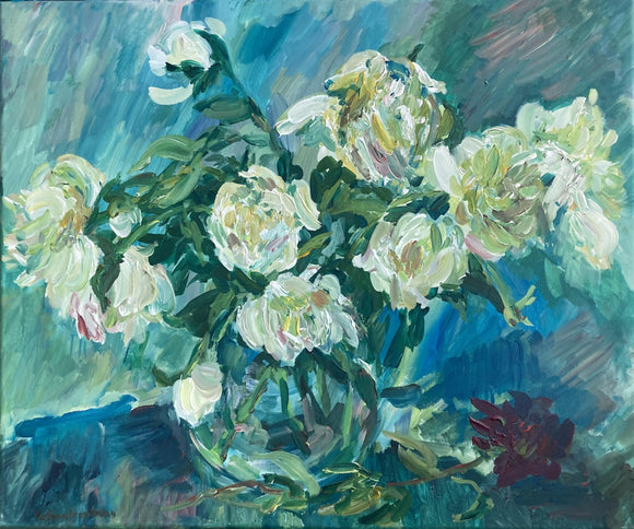 Peonies. Shades Of Light