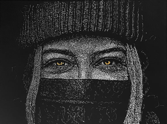 Winter in the eyes